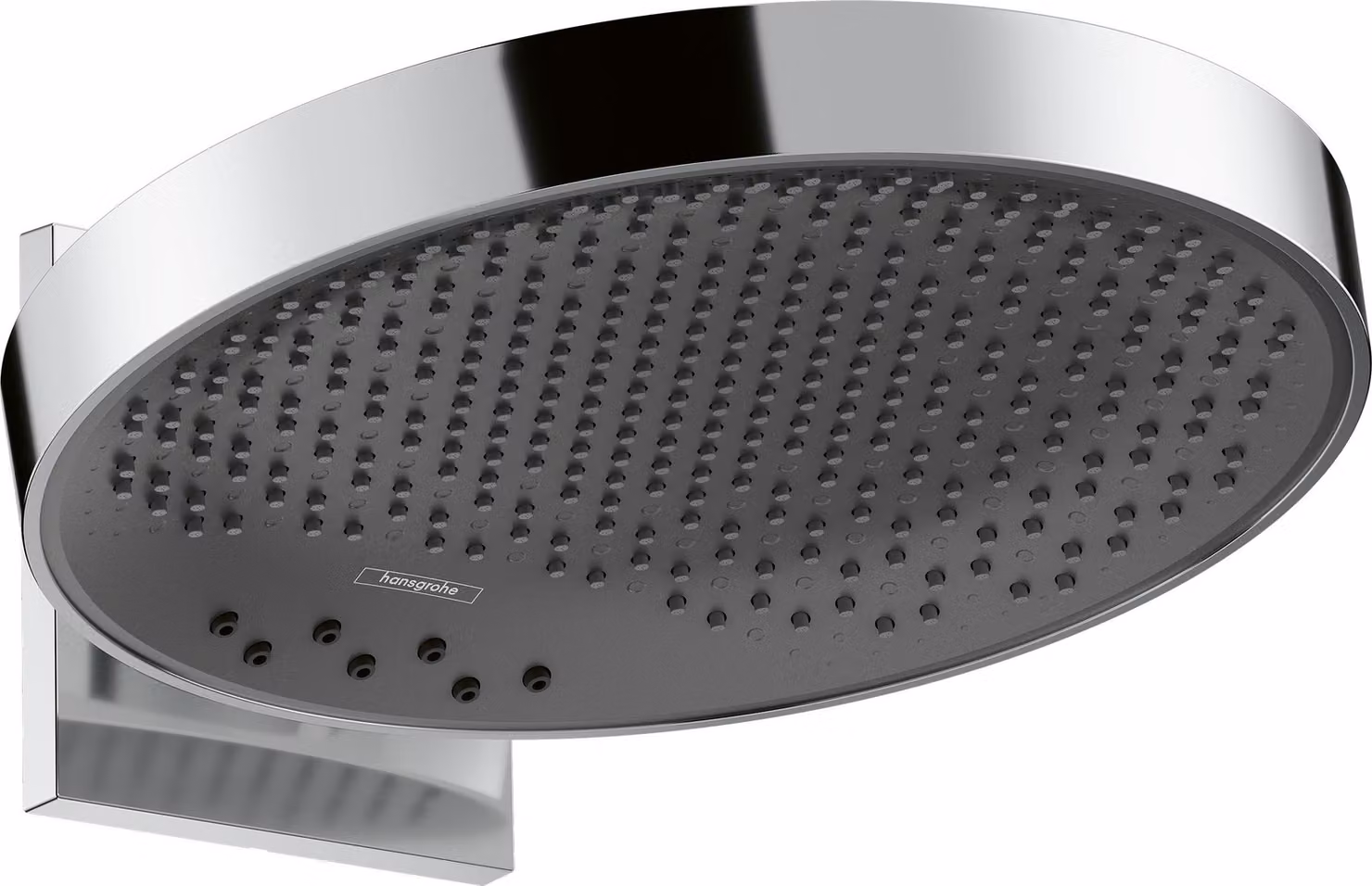 Douche de tête Rainfinity 360 3 jets avec raccordement mural, 26234000, 26234000