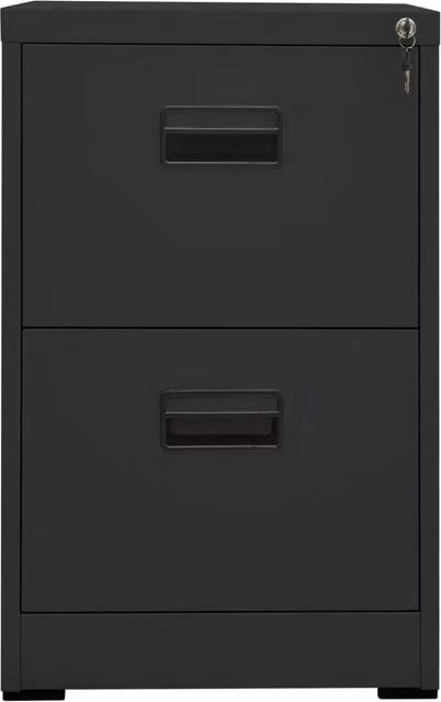 Armadio Classificatore vidaXL in Acciaio Antracite Opaco L: 46 cm, P: 62 cm, H: 72,5 cm