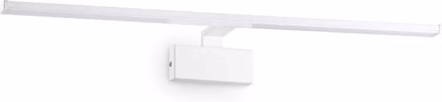 Lampada da parete Ideal-Lux Alma Ap D81 bianca in metallo con tecnologia LED