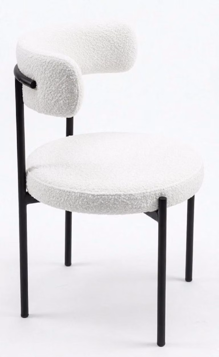 Sedia imbottita moderna dal design elegante e dal grande comfort