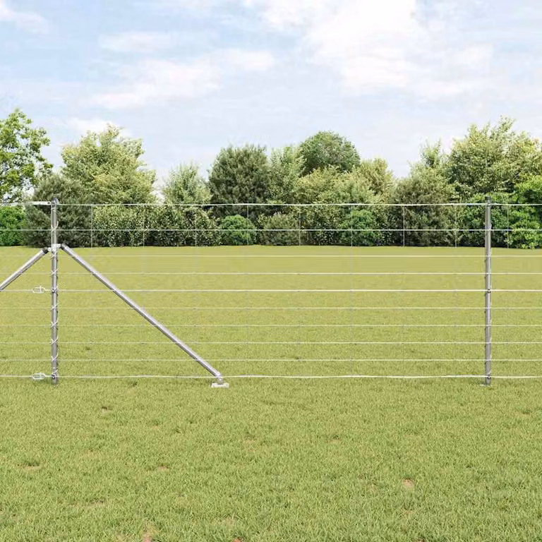 Maison Exclusive - Palo della recinzione Zincato 50 x 1 m Acciaio