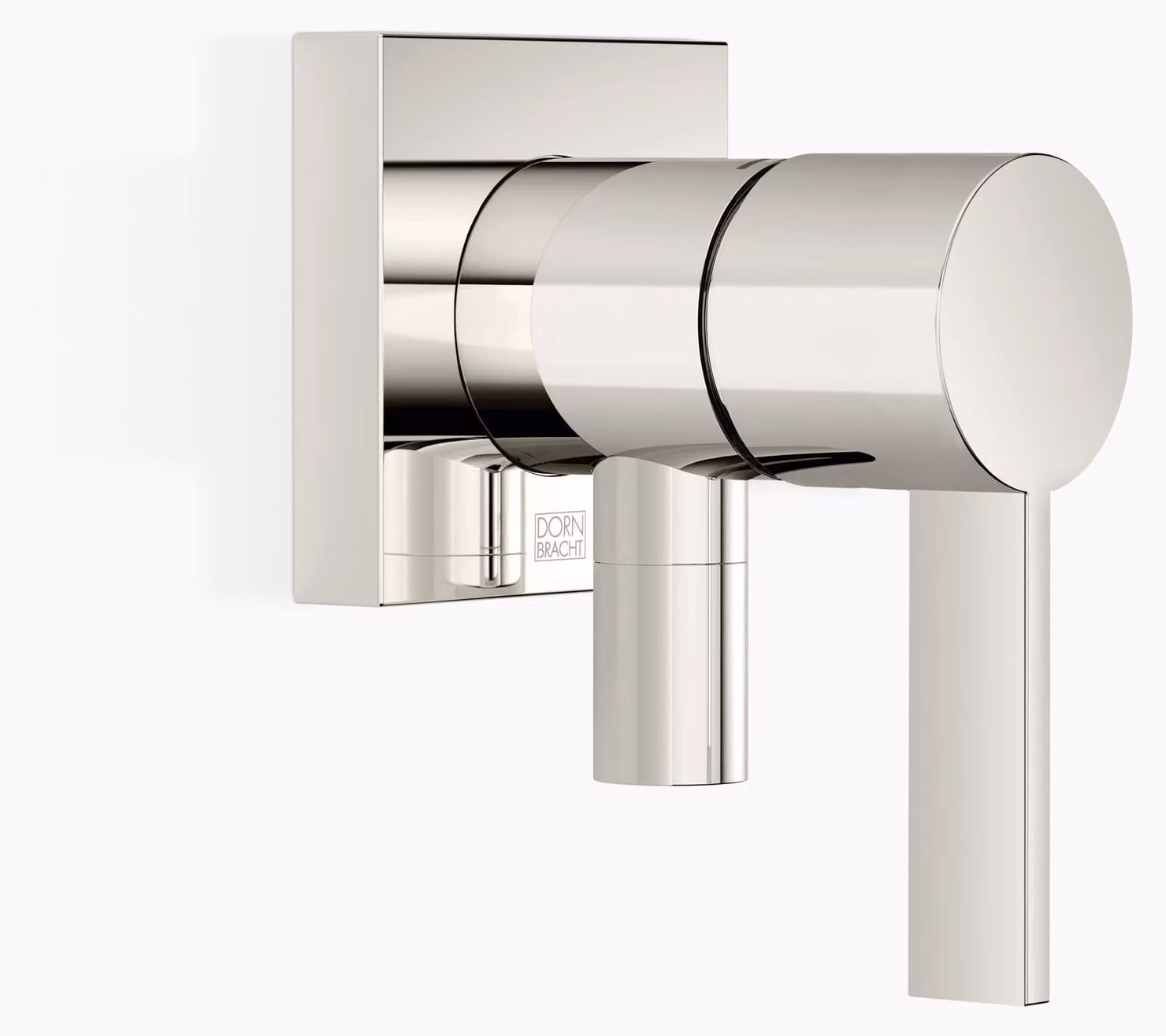 Dornbracht mitigeur monocommandé encastré avec plaques de recouvrement, avec raccordement de douche intégré, 36046970-08, 36046970-08
