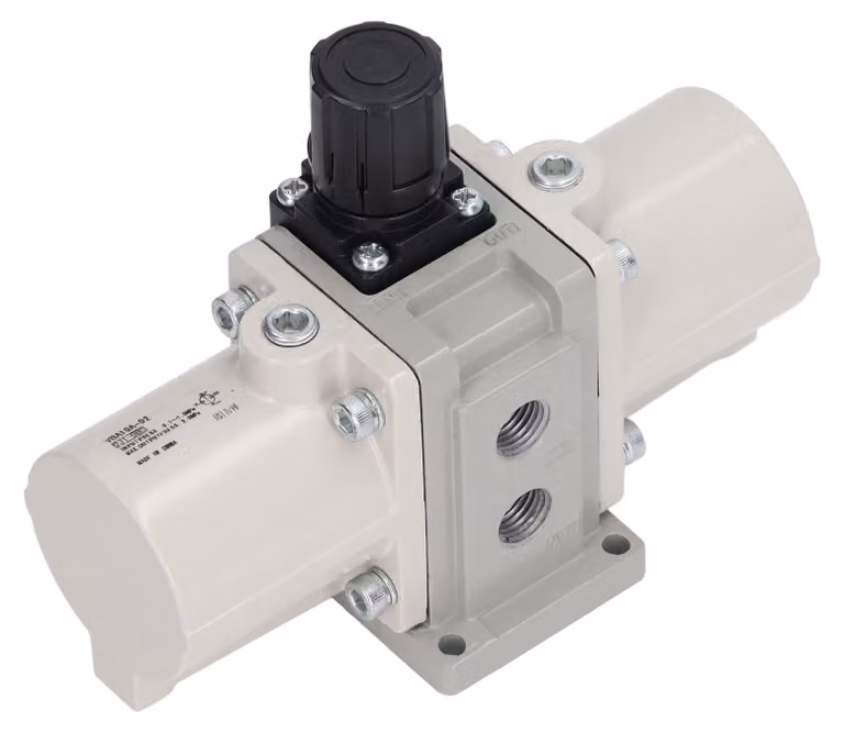 Valvola di sovrapressione pneumatica, compressore con manometro per uso industriale