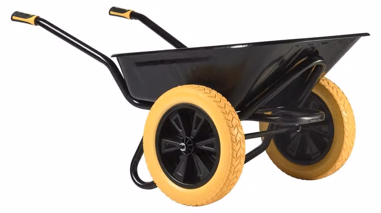 HAEMMERLIN carriola a due ruote da giardino Active Excellium Twin 100l 200kg