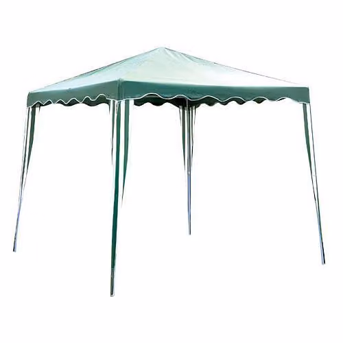 Tenda CLINTON, 3x3 m, bianco-verde