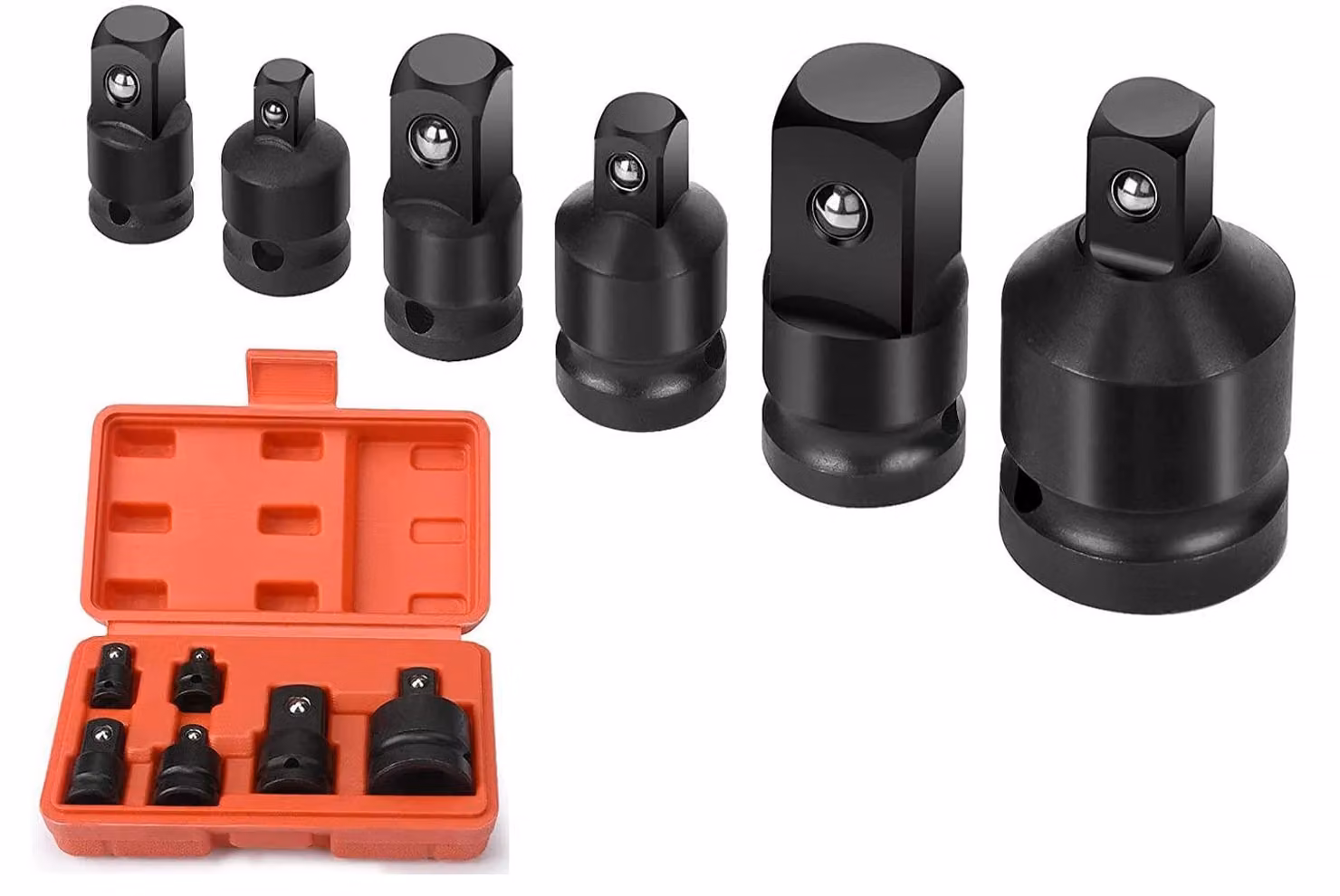 Set di adattatori da 6 pezzi per avvitatore a percussione
