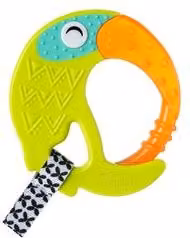 Spazzolino massaggia gengive rigenerante Chicco Tucano REFRESHING multicolore per bambini dai 6 mesi in su