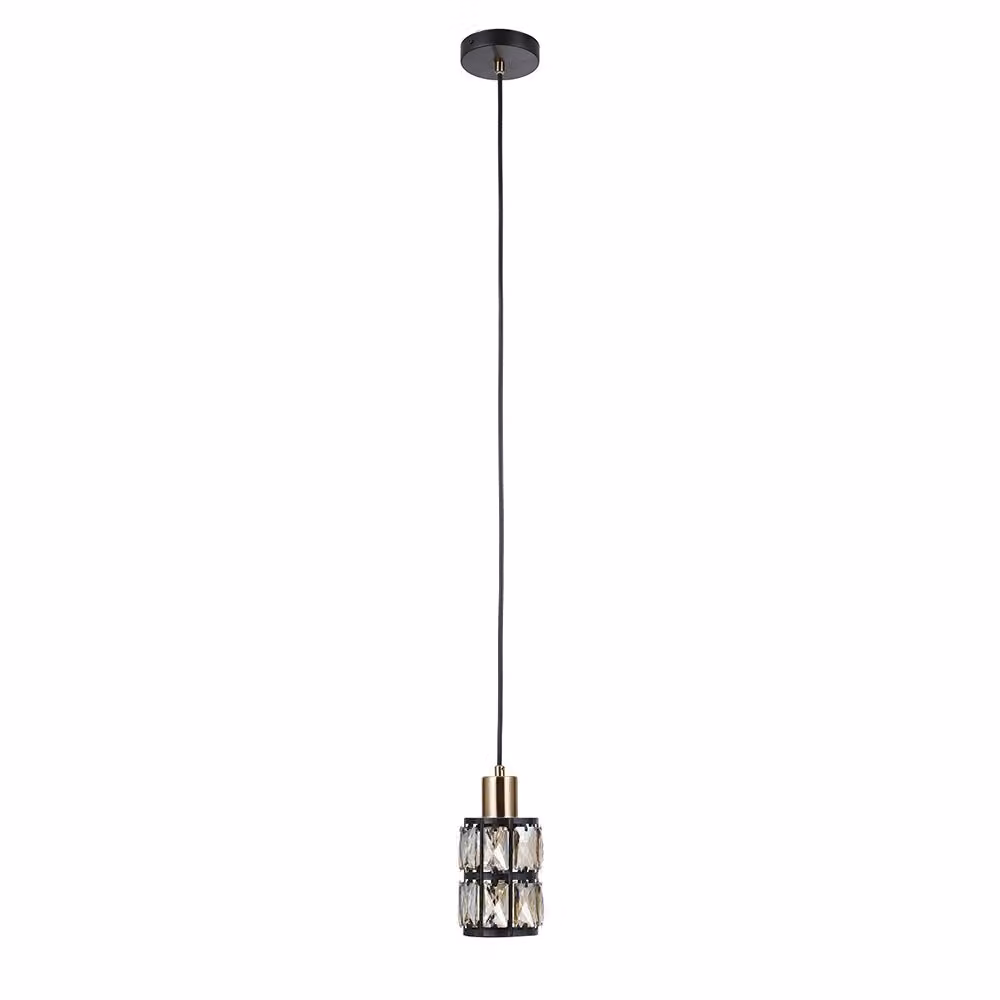 MENFI lampada a sospensione PND-44236-1-BK-GD Italux