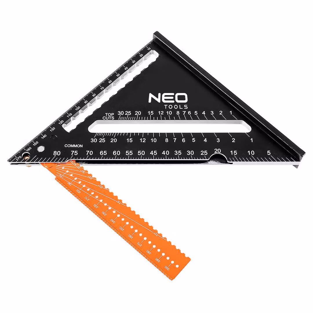 NEO TOOLS Barra angolare con righello