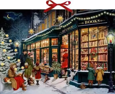 Calendario dell'Avvento a tema "Bacchette magiche" - Il mio meraviglioso negozio di libri