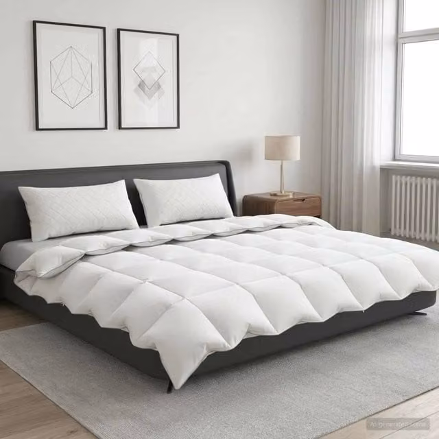 Set di piumoni in piume d’oca al 90% FULDA 3 pz 220 x 260 cm 3442496