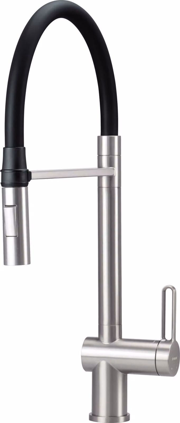 Kitchen tap w/flexible spout 2 spray modes
