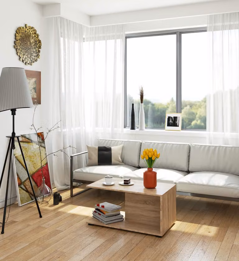 Tavolino da salotto in laminato | Tavoli | 90 x 44 x 51 cm, resistente ai graffi, facile da pulire