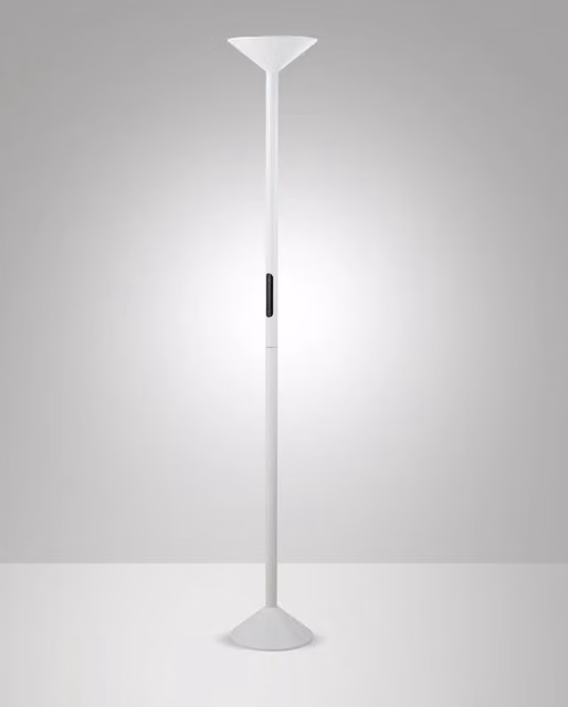 Lampada da terra Tratto LED 50W 4000lm CCT Bianco - Struttura in metallo e metacrilato, Dimmerabile al tocco, IP20, 175.5cm - Tratto Design
