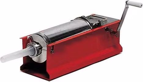 Insaccatrice per salumi Reber da 8 kg in acciaio inox e metallo, colore rosso