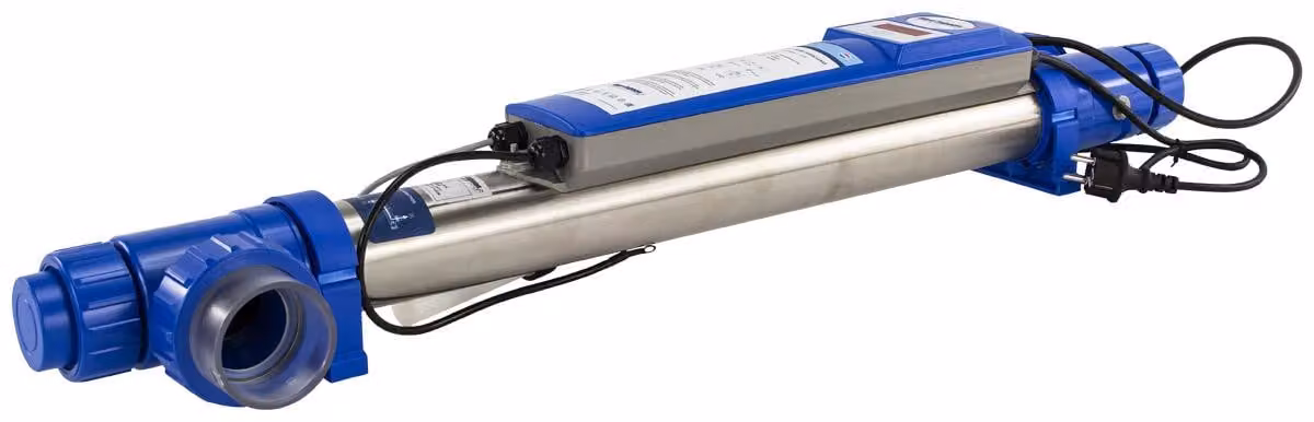 Ionizzatore per piscine Blue Lagoon, modello Poolentkeimung, 75 Watt, adatto per piscine fino a 75 m³