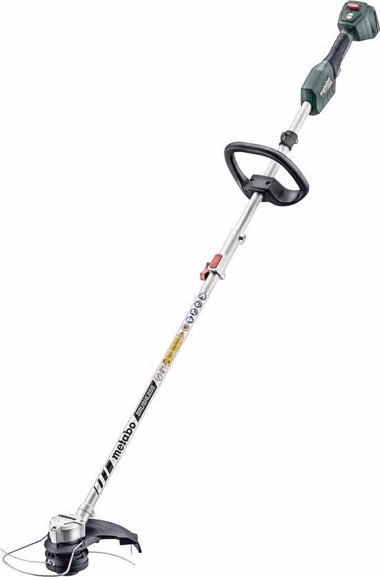 Tagliabordi elettrico con batteria agli ioni di litio - Ideale per tosaerba, forbici da giardino e lavori di manutenzione - Motore senza tubo di aspirazione, fluido e potente