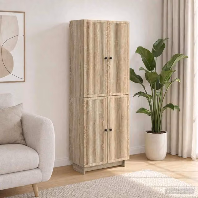 Set di armadi 2 pz Rovere Sonoma Legno ingegnerizzato 3416360