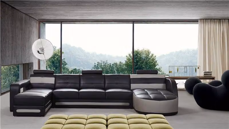 Sofa Sitz Eck Garnitur Polster Ecke Couch Design Couch Luxus Couchen Leder