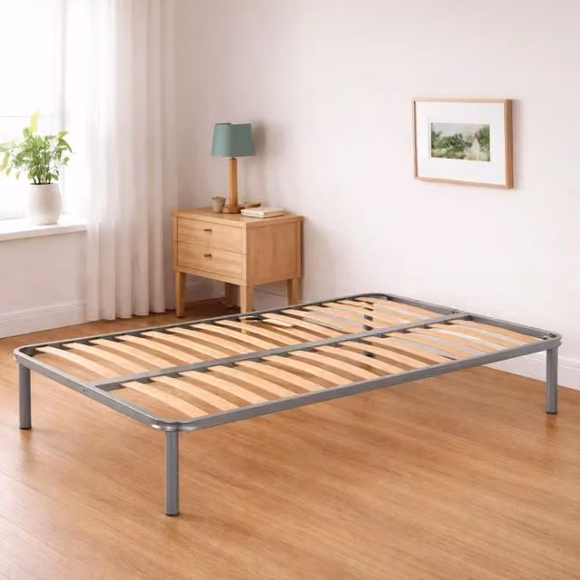 Rete letto matrimoniale ortopedica Talamo Italia in multistrato di betulla con 14 doghe L: 180 cm, P: 200 cm, H: 34 cm
