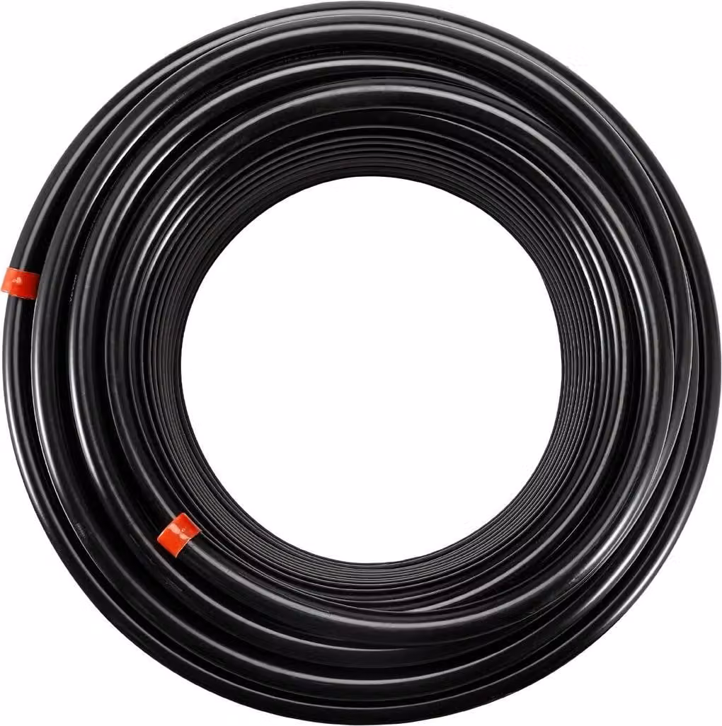 Kit linea compressore aria 3/4'' x 200FTPoliuretanoSistema linea compressore aria Nero