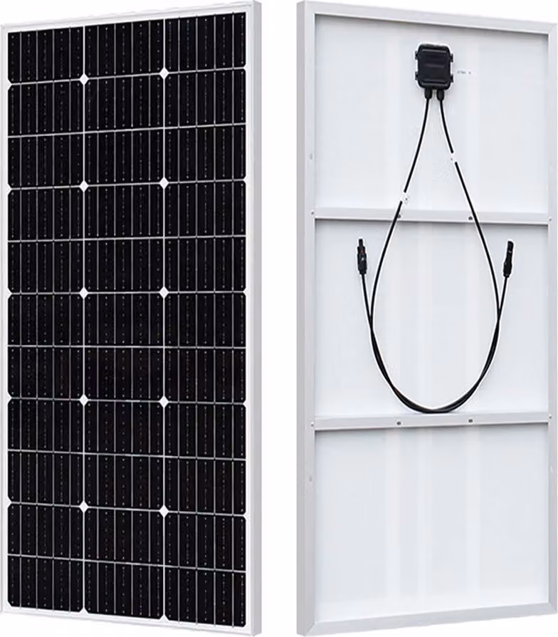 Pannelli solari, potenza: 100W/200W/300W, alta efficienza del 24%, robusta struttura in alluminio, modello da 100W