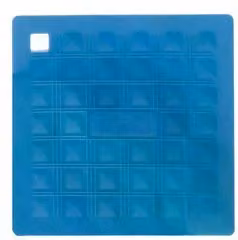 Presina quadrata in silicone Silikomart MISS HOT Blu 70