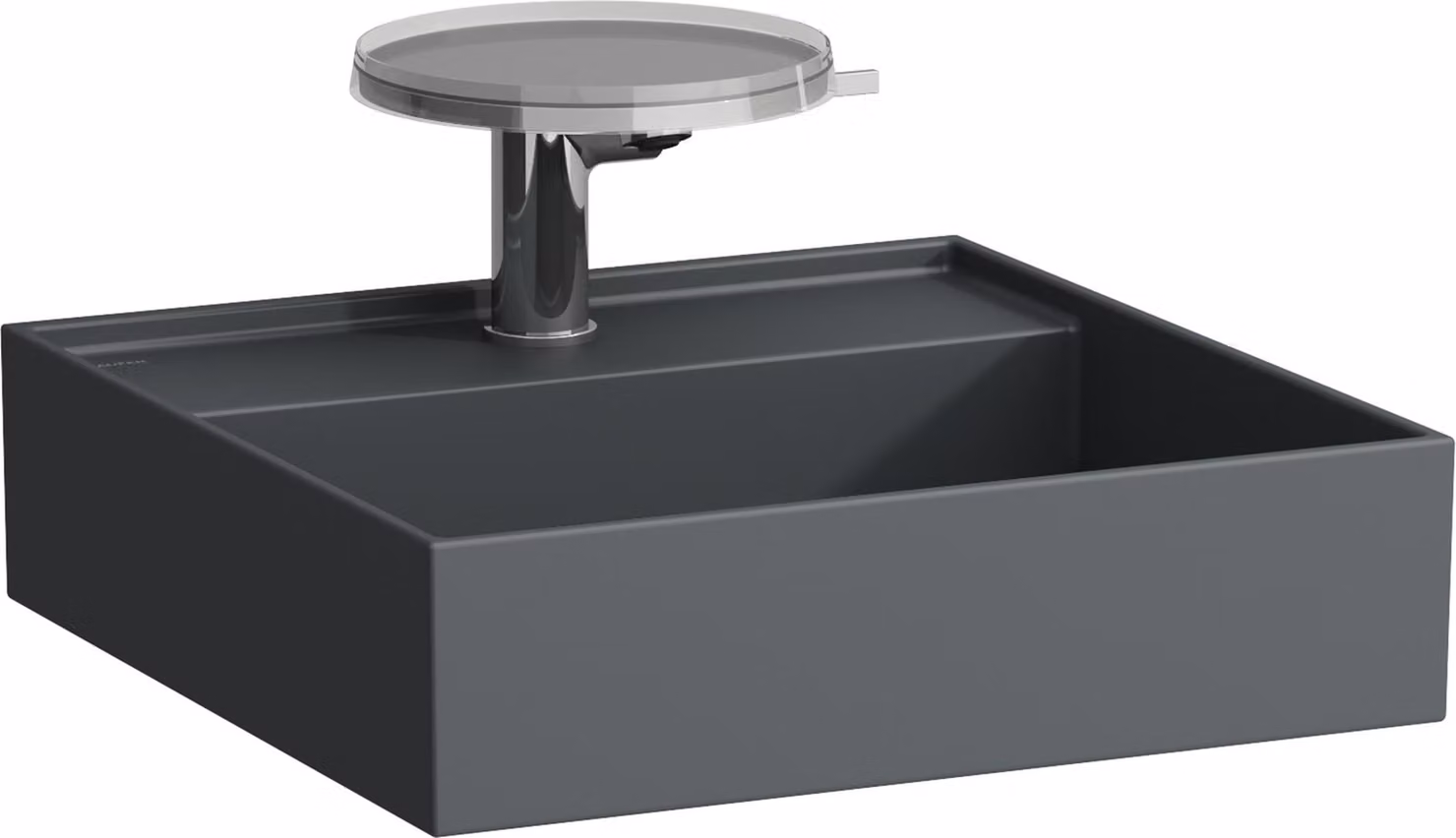 LAUFEN Kartell lavabo à poser, 3 trous pour robinet, sans trop-plein, 460x460mm, H8183317581581, H8183317581581