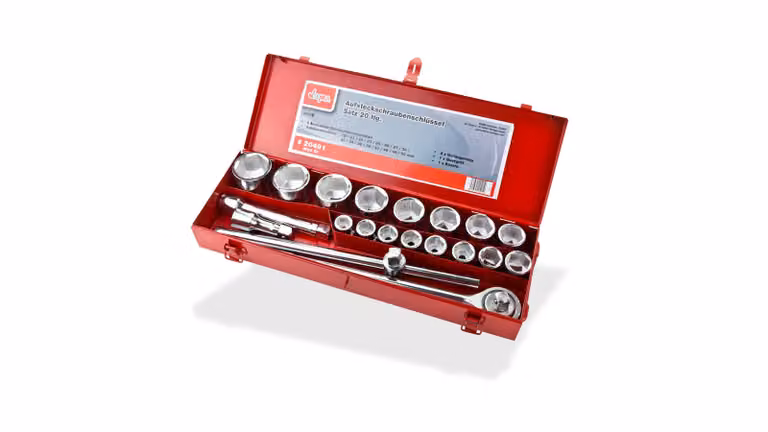 Set di chiavi a bussola 20 pezzi 3/4"