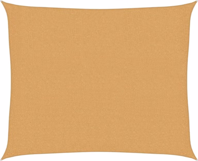 Vela Parasole 160 g/m² Rettangolare Sabbia 2,5x3 m in HDPE
