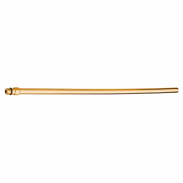 Tubo di collegamento fisso 10mm-M10x1, 30 cm, oro (TUB35)