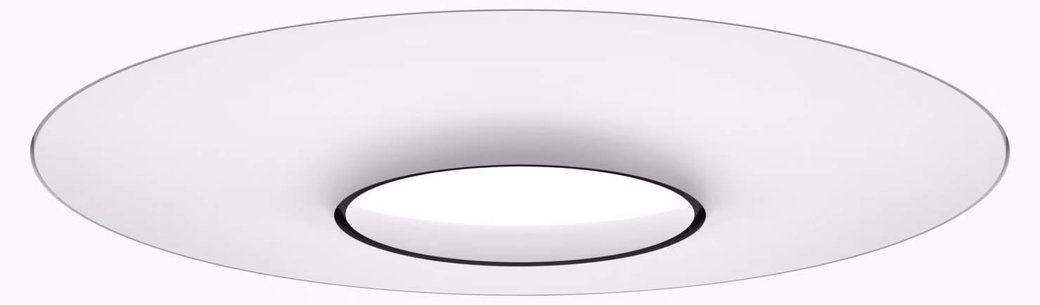 Dornbracht RAINMOON Panneau de pluie, blanc mat, 41610979-10, 41610979-10