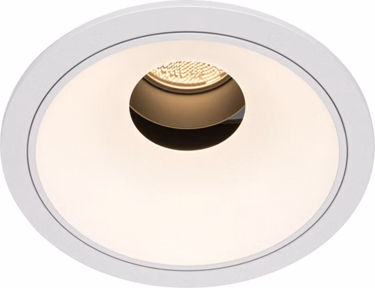 Plafoniera LED da incasso Maytoni Wise 10W Bianco caldo Bianco tondo IP20