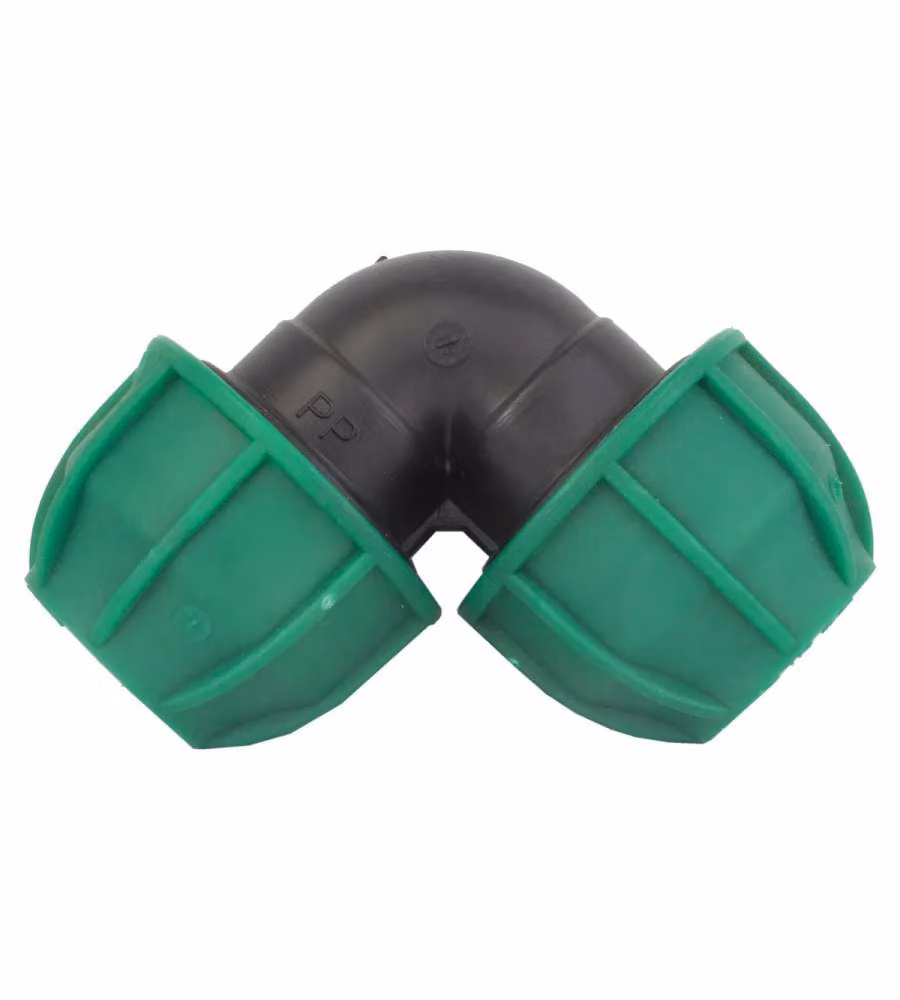 Raccordo Gomito a compressione professionale Diametro 25 mm PN10