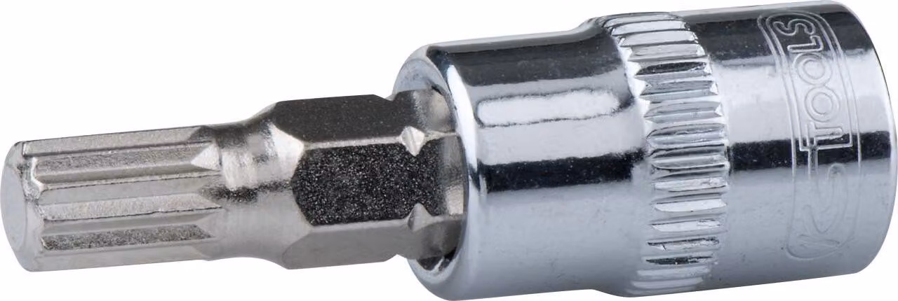 KS TOOLS 3/8" CHROMEplus bit socket XZN M6 - 918.3858