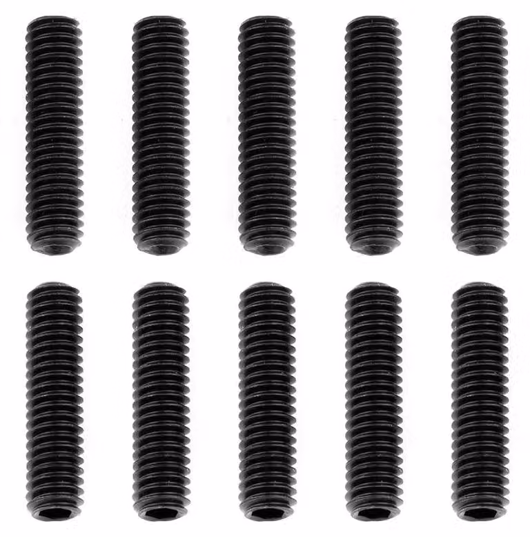 Vite/bullone M4x16 mm, a Esagono, confezione da 10 pezzi.