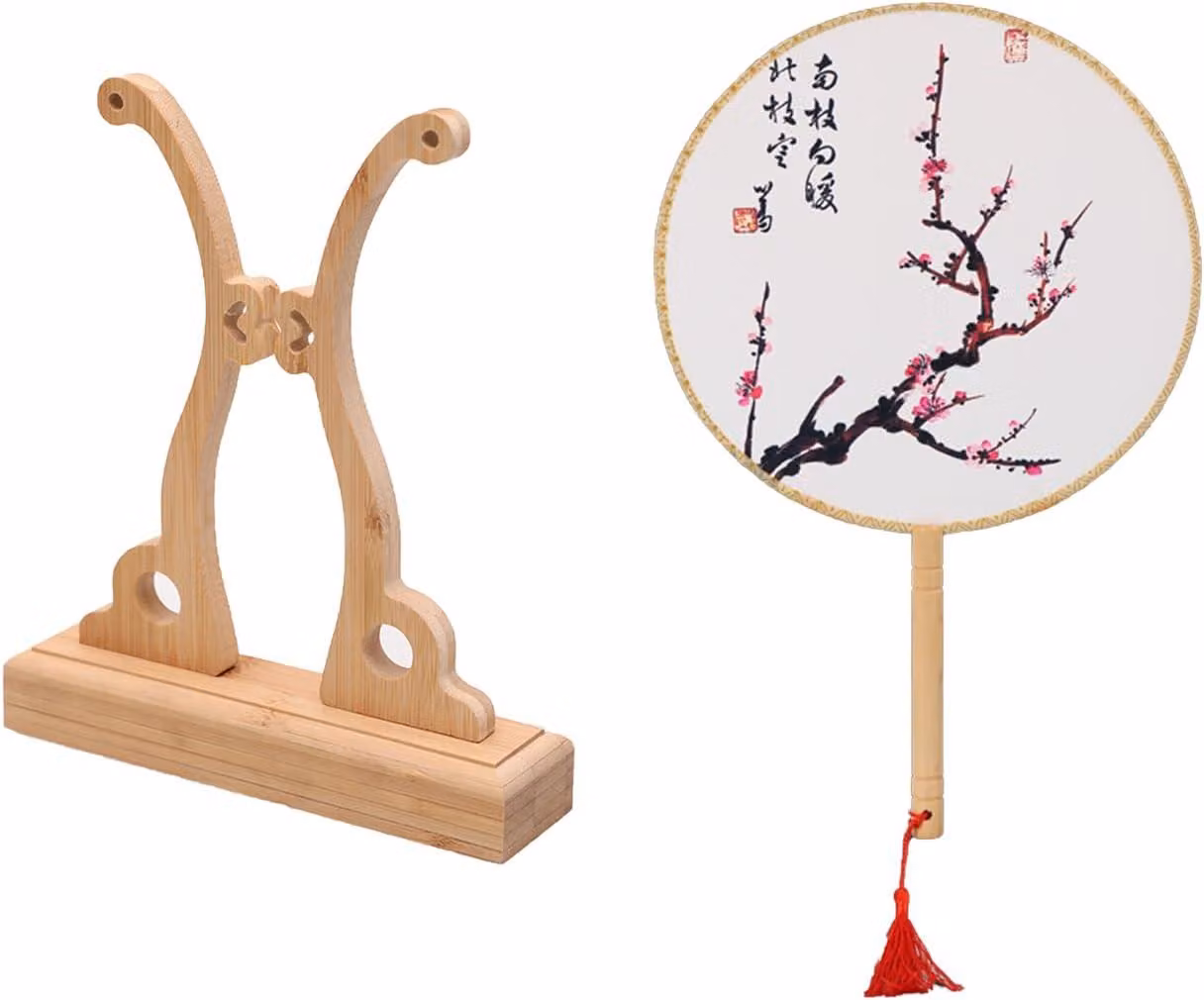 Portaoggetti pieghevole in legno, dimensioni 16,5 x 16,5 x 4,8 cm, ideale per la cucina