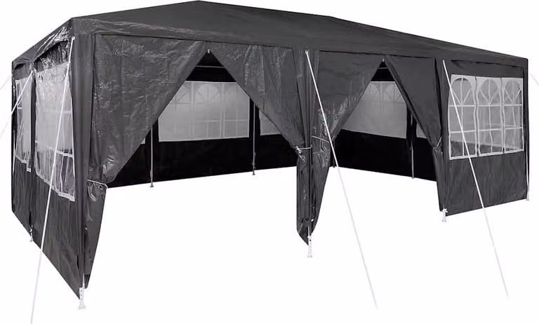 Tenda Party Antracite 600 x 400 x 266 cm Polietilene