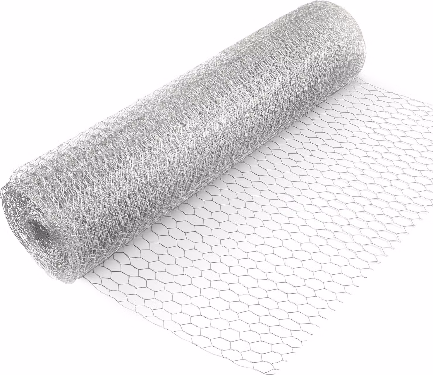Filo per voliere Wiltec 10 x 1 m, filo per conigli con maglia da 13 mm, maglia esagonale in acciaio zincato, filo per galline resistente alle intemperie per recinti