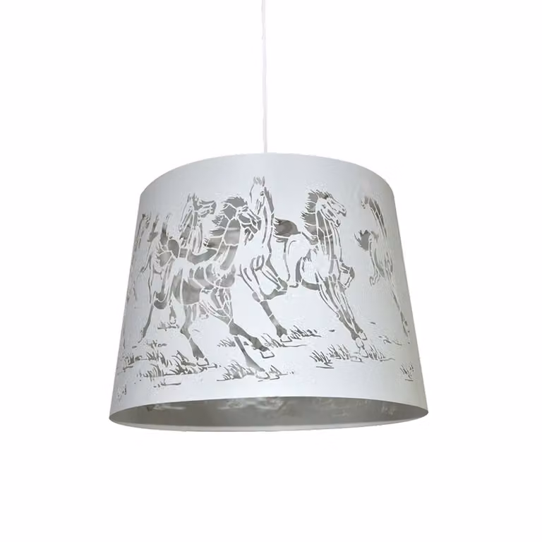 SAVIOR lampada a sospensione 1xE27/40W, bianco L: 350, H: 1230, dimmerabile
