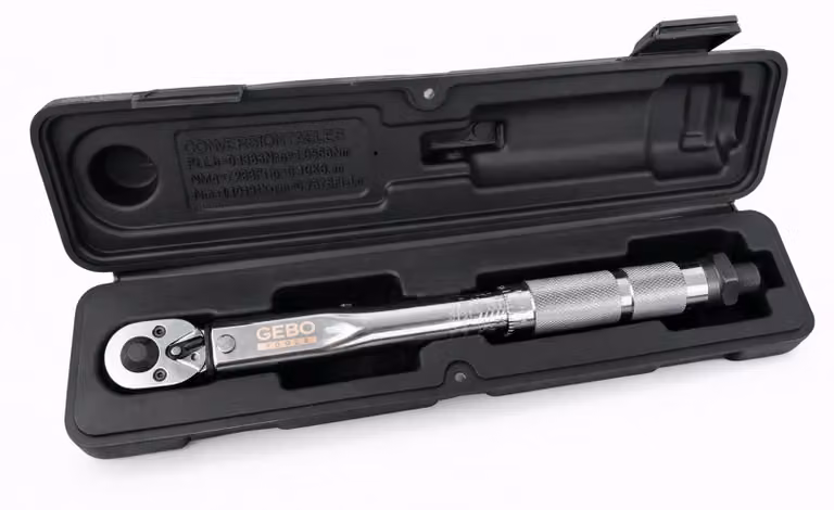 Chiave dinamometrica 1/4'' 5-25 Nm Gebo Tools