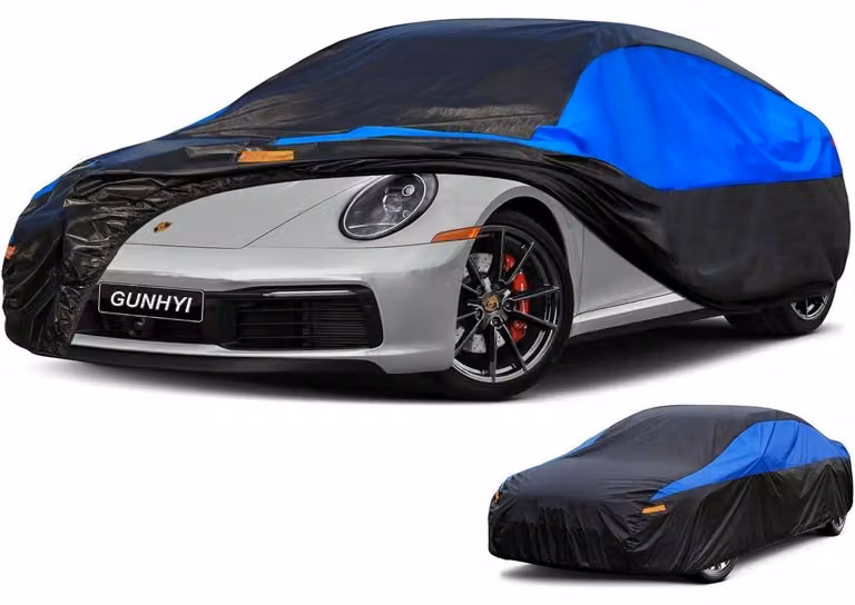 Copertura impermeabile e traspirante per auto, adatta a berline, station wagon e coupé, con lunghezza da 450 a 470 cm