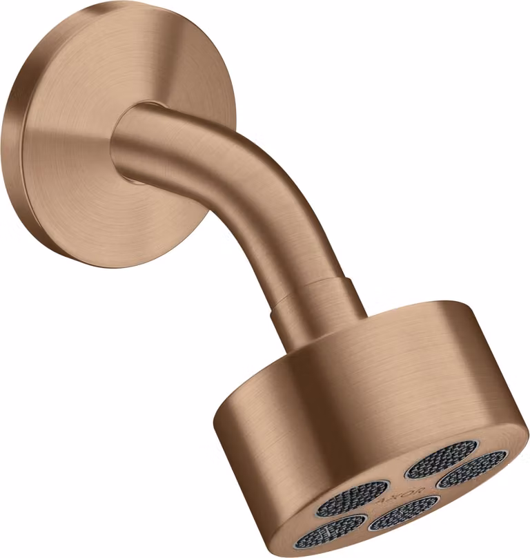 hansgrohe AXOR One Douche de tête 75 1jet EcoSmart avec bras de douche, 48490310, 48490310