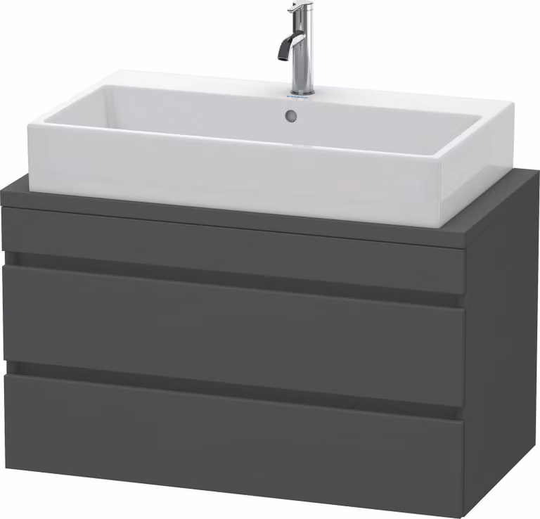 Duravit DuraStyle meuble sous-lavabo pour console compacte, 2 tiroirs, 900mm, DS530804949, DS530804949