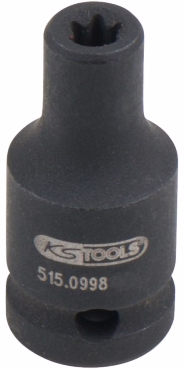 presa Torx E da 1/4", corta, E4