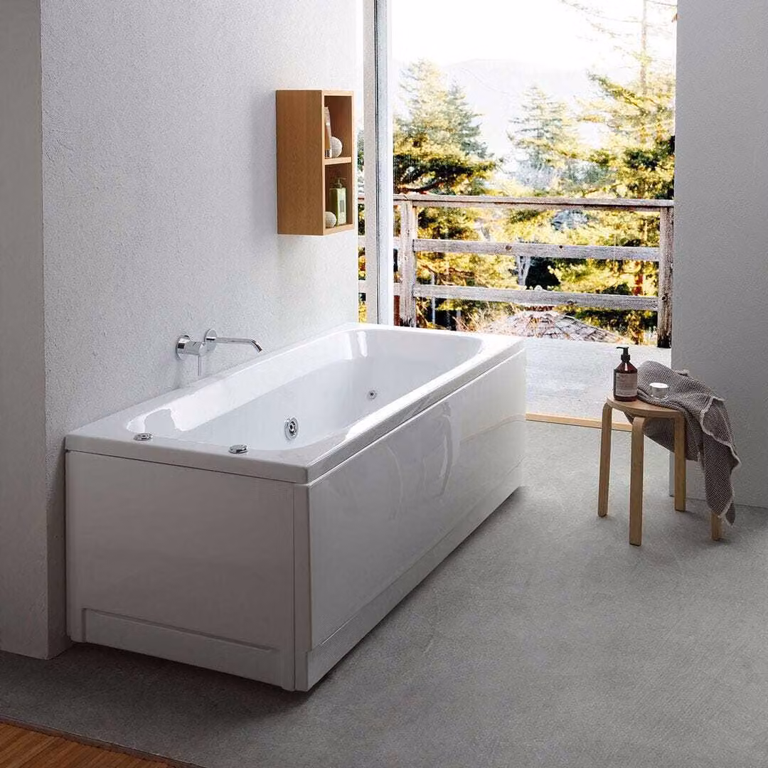 Vasca rettangolare idromassaggio per bagno | Ester