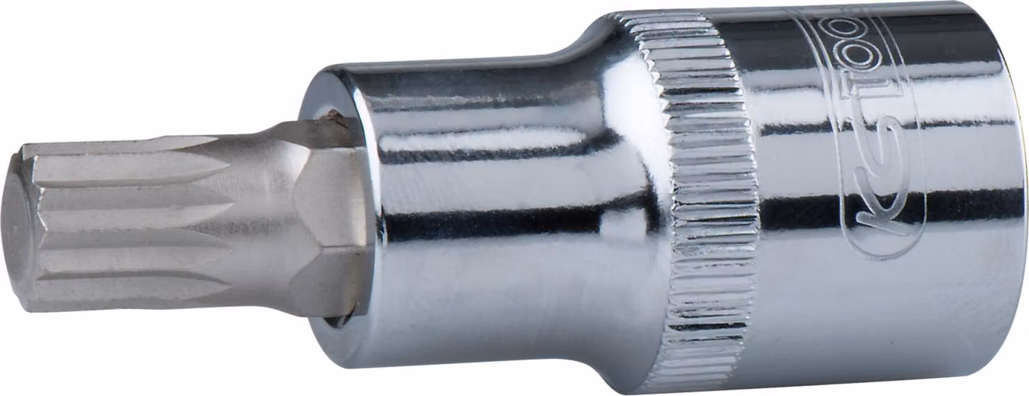 KS TOOLS 1/2" CHROMEplus bit socket XZN M4 - 918.5305