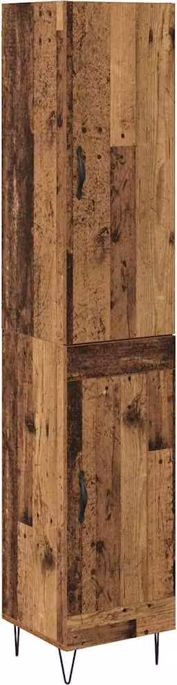 Credenza Legno vecchio 34,5 x 34 x 90 cm Legno multistrato