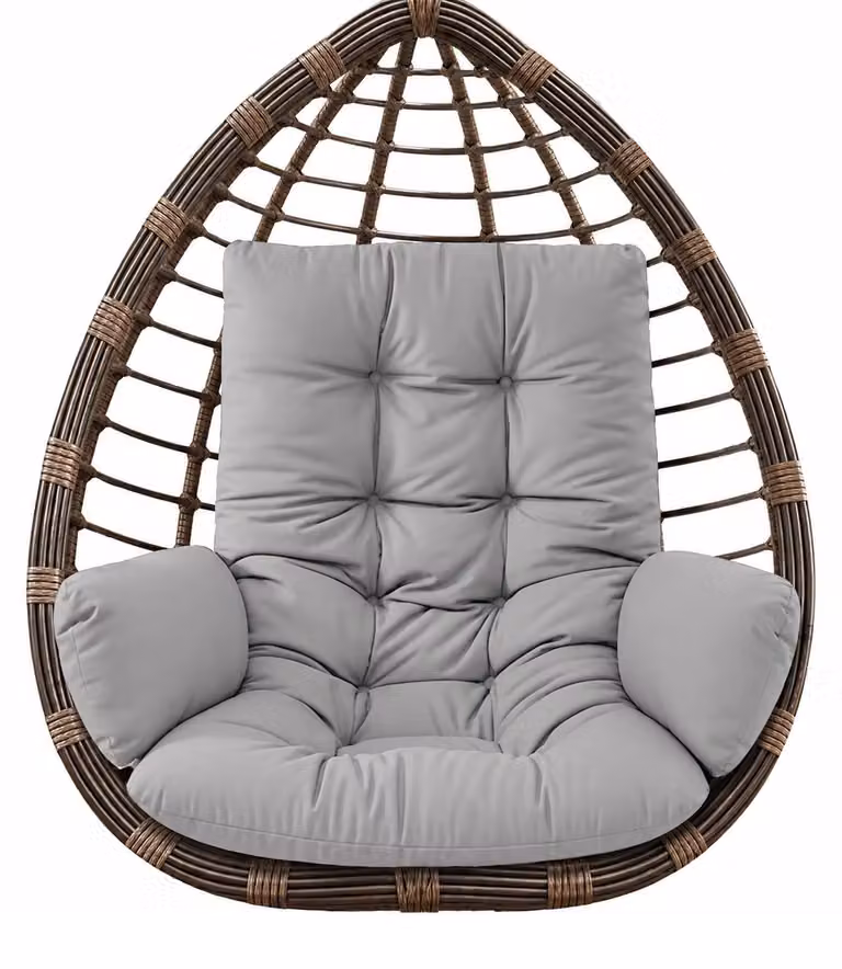 Solidchoice - Cuscino spesso per sedia a dondolo e sedia sospesa