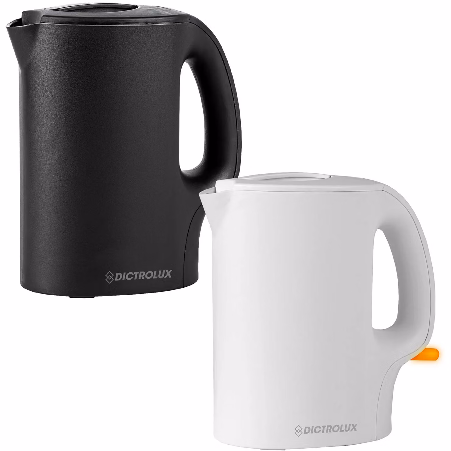 Bollitore Elettrico Dictrolux Nero da 1 Litro, 900 Watt con Spegnimento Automatico e Materiale in Plastica – 1